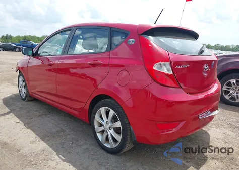 2013 Hyundai Accent Se from USA, damaged, VIN KMHCU5AE2DU078105